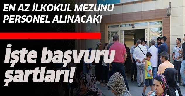 15 Eylül İŞKUR iş ilanları!.