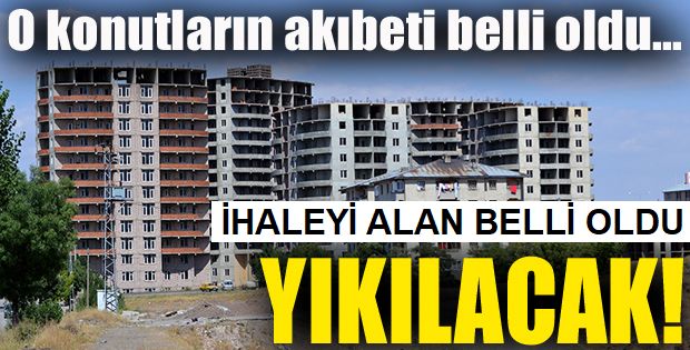 Erzurum'un büyük yatırımı yıkılıyor!