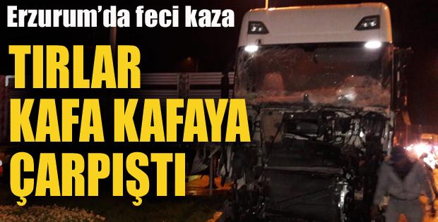 Erzurum'da trafik kazası: 2 yaralı