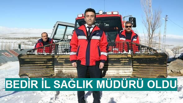 Erzurum İl Sağlık Müdürlüğü’ne Dr. Gürsel Bedir atandı.