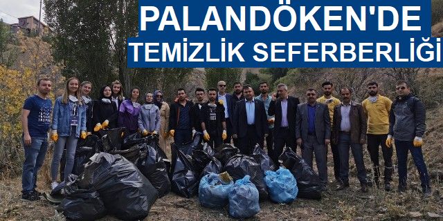 Palandöken’de temizlik seferberliği