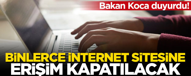 3 bin 732 internet sitesine erişim yasağı