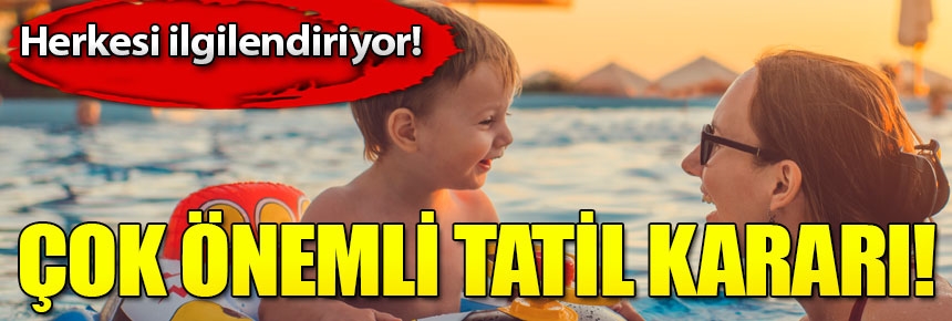 Yargıtay'dan "iptal edilen tatil" kararı!