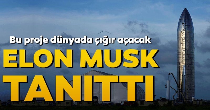 Elon Musk tanıttı!