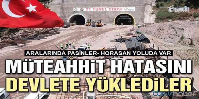 Müteahhit hatasını devlete yüklediler