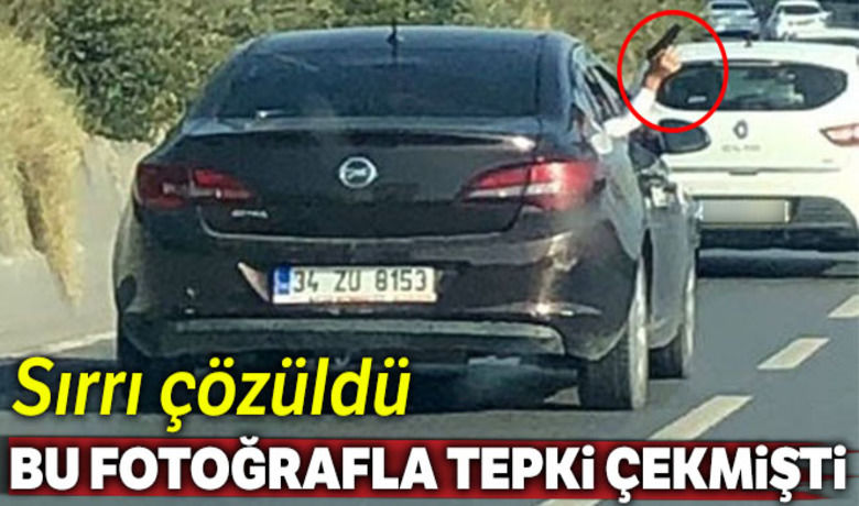 Tepki çeken fotoğrafın sırrı çözüldü