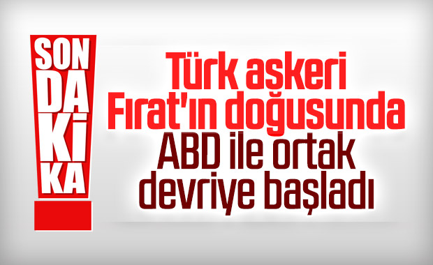 Türk ve ABD askerleri 3. kara devriyesine başladı