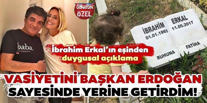 Ünlü şarkıcı İbrahim Erkal’ın eşi Filiz Akgün paylaştı