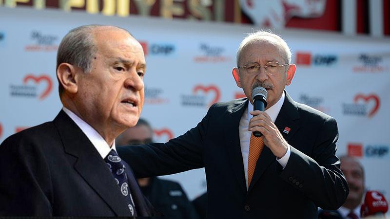 MHP Lideri Bahçeli, Kılıçdaroğlu'nun dokunulmazlığının kaldırılmasını istedi