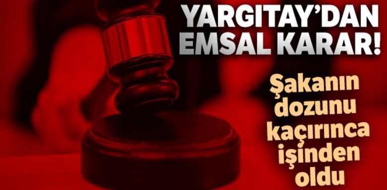 Mesai arkadaşına 'yalaka' dedi tazminatsız kovuldu