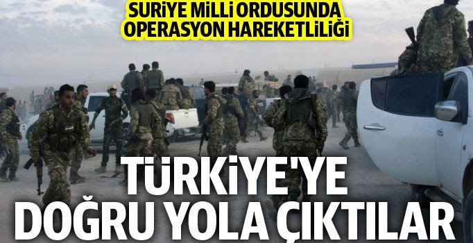 14 bin asker Türkiye'ye doğru yola çıktı!