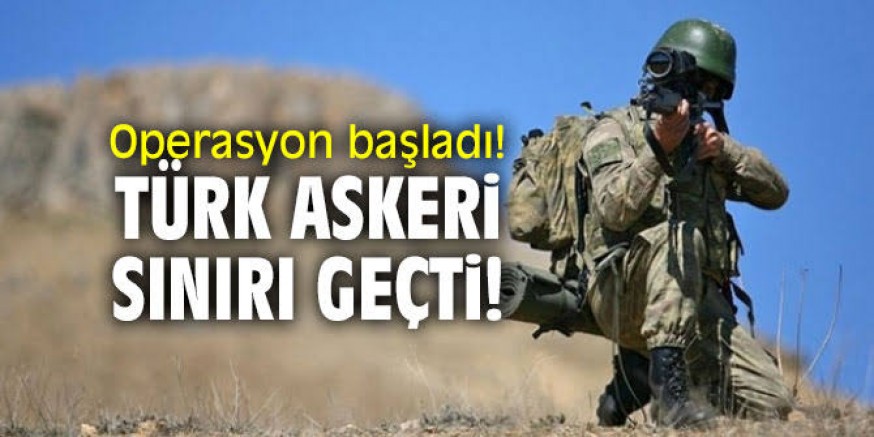 Türk askeri Suriye sınırını geçti iddiası