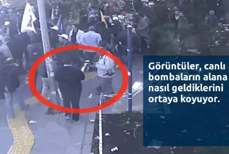 Ankara Garı'ndaki saldırının yeni görüntüleri çıktı
