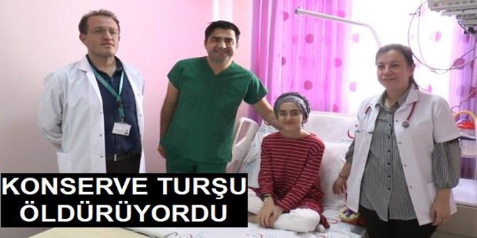 Erzurum'da Konserve turşu öldürüyordu