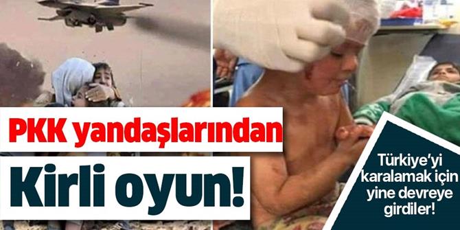 PKK yandaşlarından kirli oyun!.