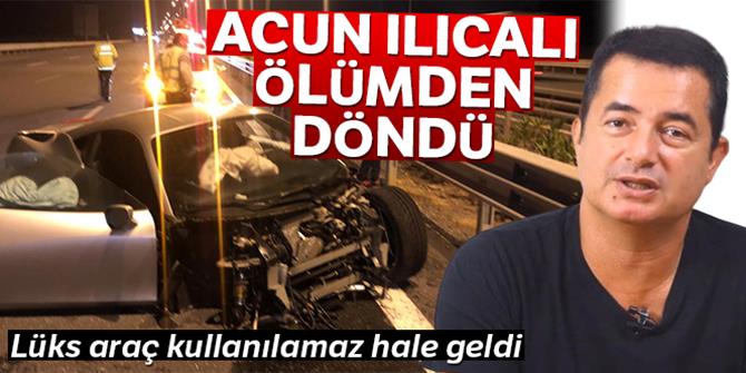 Acun Ilıcalı kaza geçirdi!