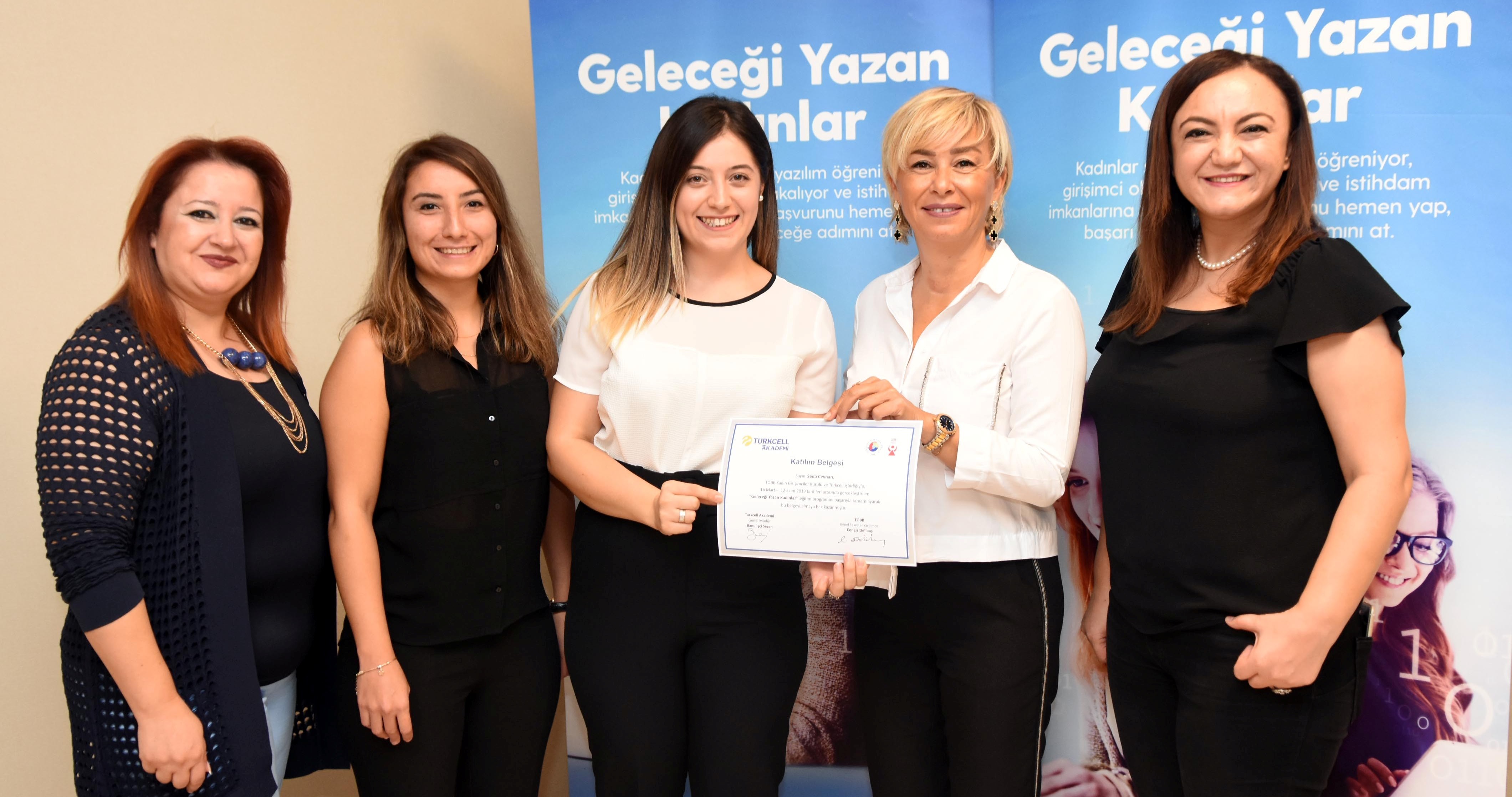 Geleceği yazan kadınlar projesi finale yaklaştı