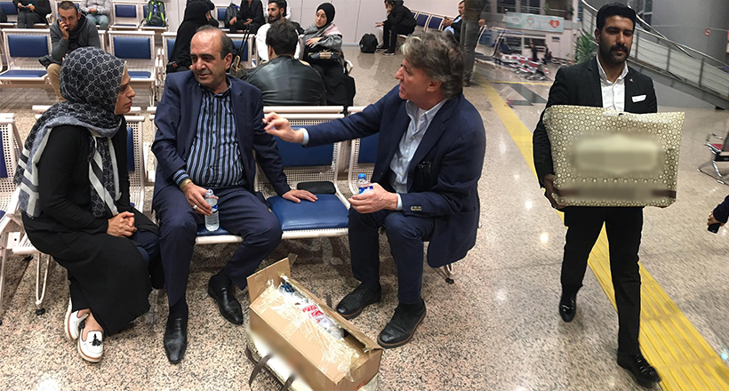 Erzurum Havalimanında Bal Krizi