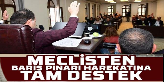 Yakutiye Belediyesi Meclisinden Barış Pınarı Harekatı'na tam destek