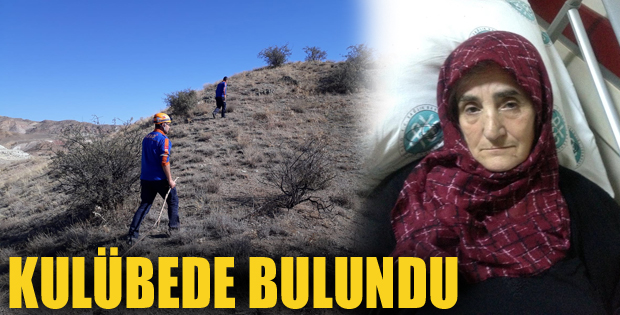 Yaşlı kadın evinin yakınındaki bir kulübede sağ bulundu