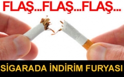 Sigarada ilk indirim geldi!