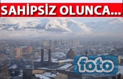 Bu görüntüler Erzurum'dan!