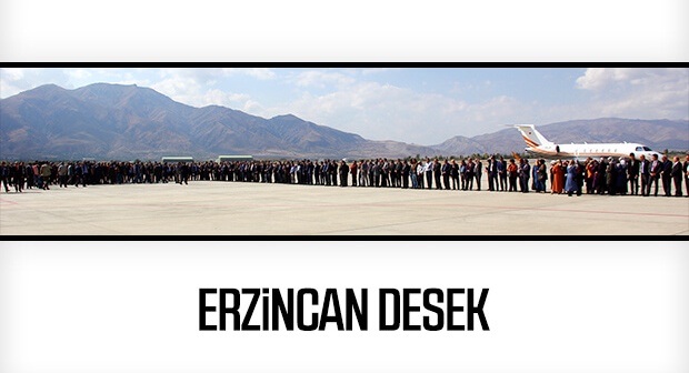Binali Yıldırım'a memleketi Erzincan'da sıcak karşılama