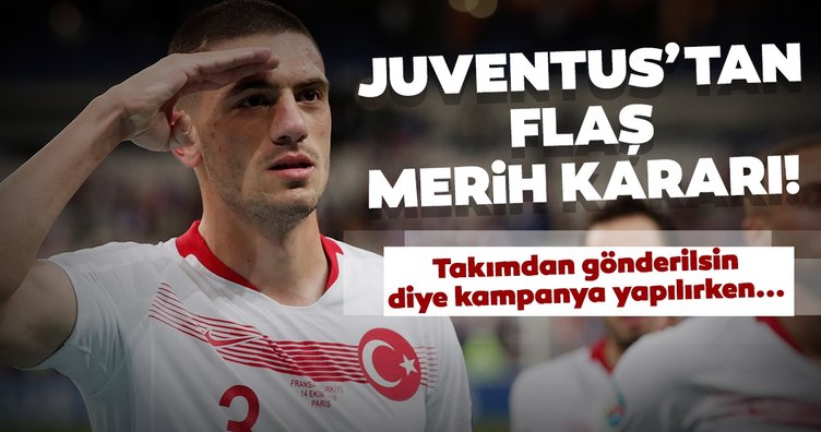 Juventus'tan Merih Demiral Kararı!