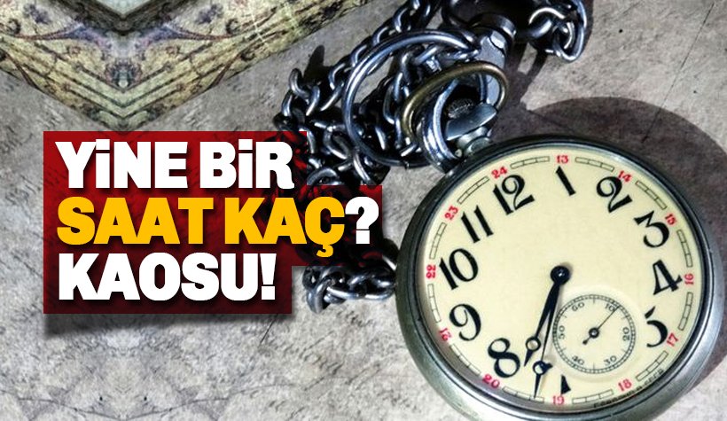 Saatler geri alındı mı, şu an saat kaç?