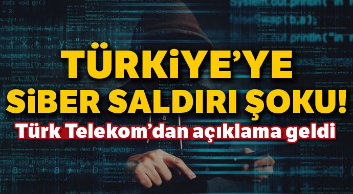 Türkiye'ye siber saldırı şoku