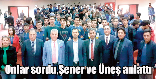 Onlar sordu, Şener ve Üneş anlattı