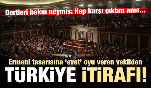 Demokrat vekilden "Türkiye" itirafı