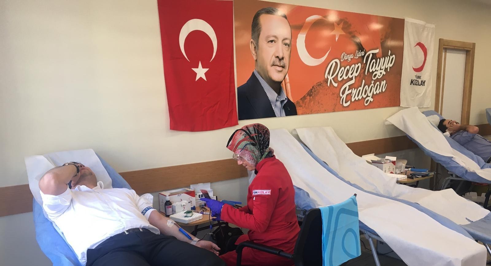 Ak Parti Erzurum İl Başkanlığı’ndan kan bağışı kampanyası