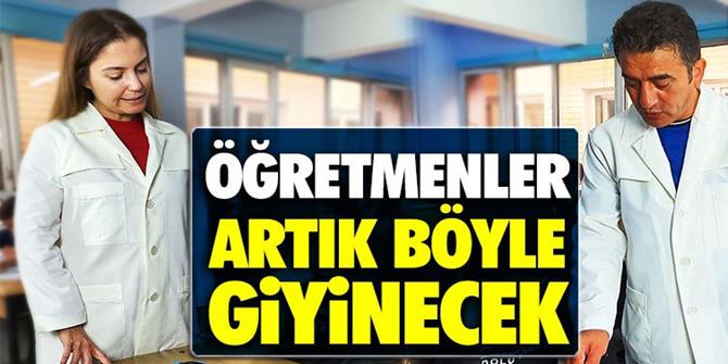 Öğretmenler artık böyle giyinecek