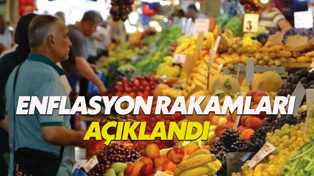 Ekim ayı enflasyon rakamları açıklandı