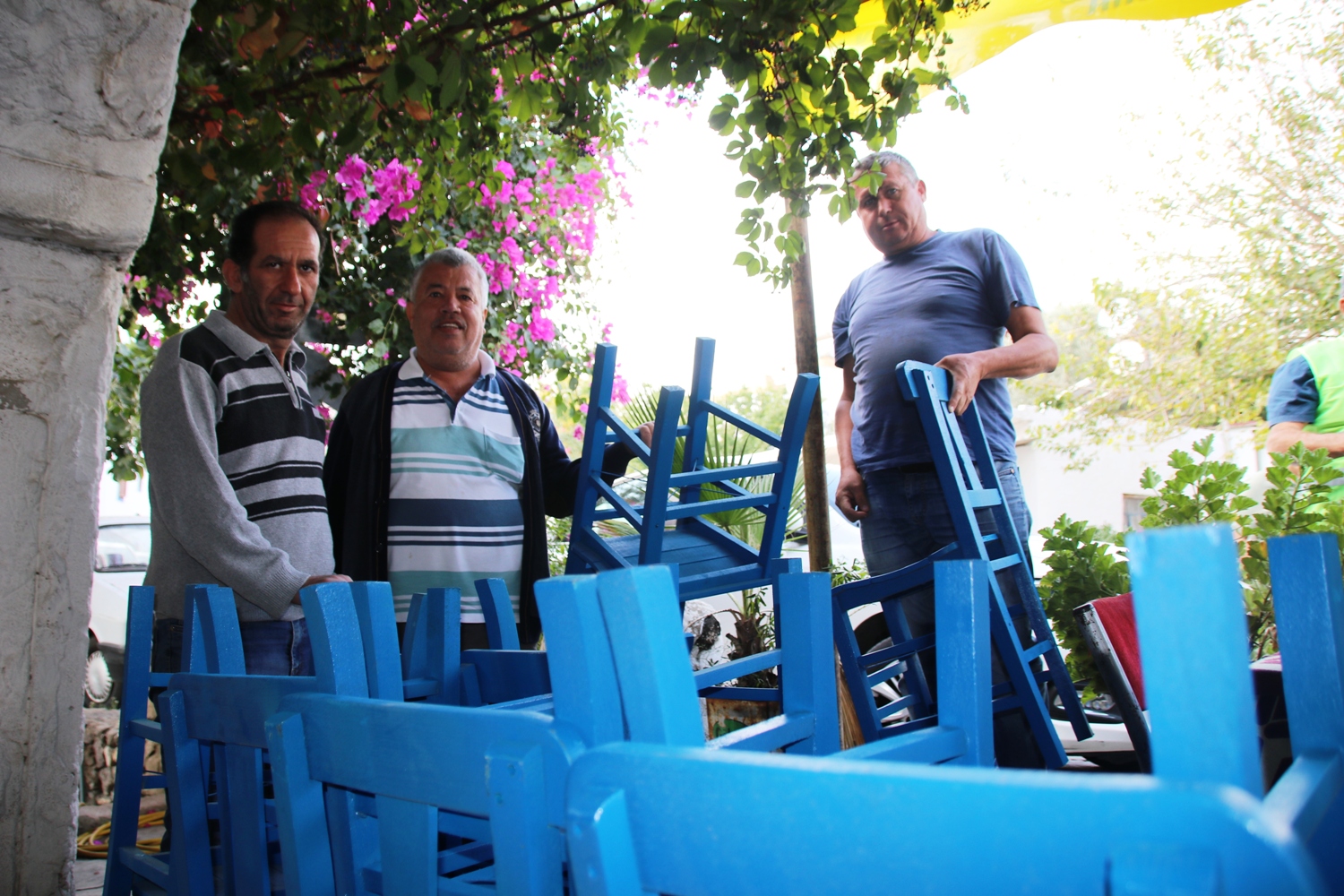 Bodrum Belediyesinden kahvehanelere bedava sandalye