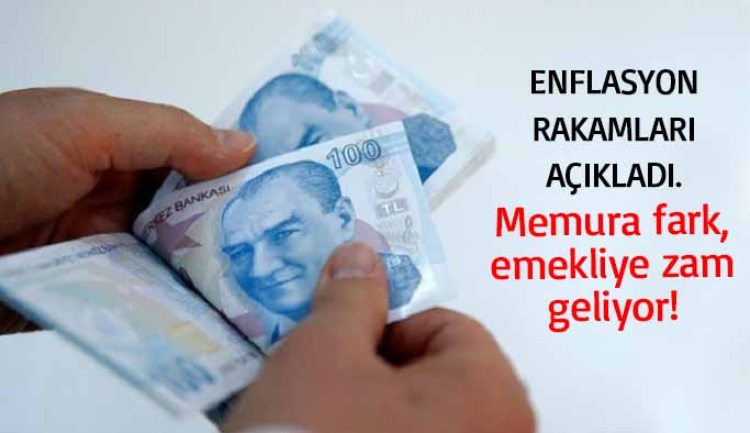 Memur ve memur emeklisine zam göründü