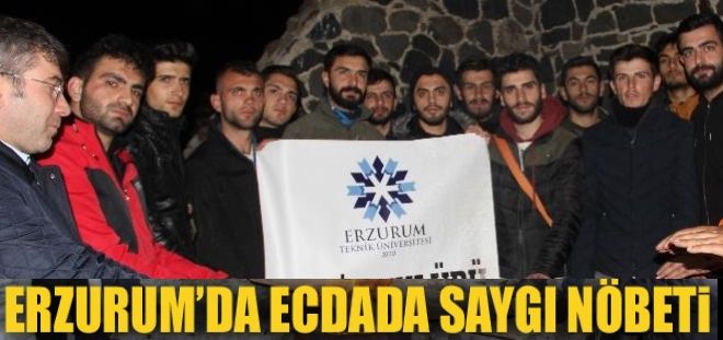 Tabyalarında Ecdada Saygı Nöbeti