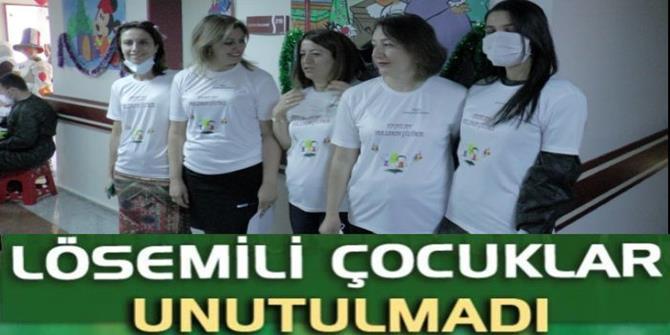 Erzurum'da lösemili çocuklar için moral programı düzenlendi