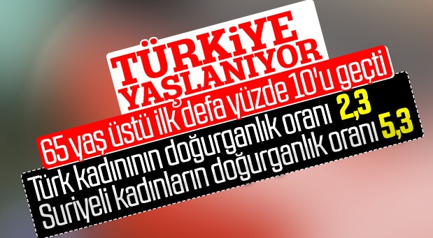 Türkiye nüfusu araştırması: Yaşlanıyoruz