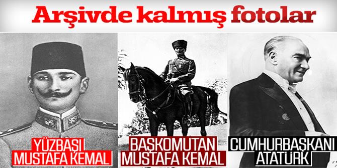Arşivden Mustafa Kemal Atatürk fotoğrafları