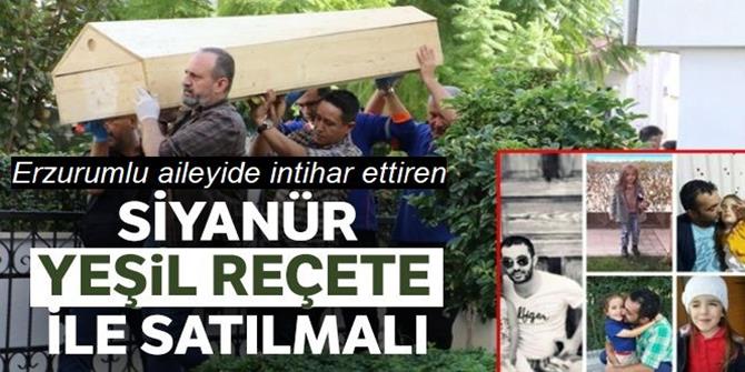 Siyanür, yeşil reçeteyle satılmalı