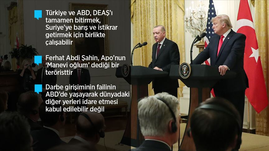 Erdoğan ABD'de bir açıklama daha!