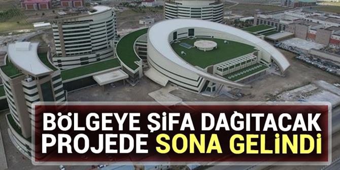 Erzurum Şehir Hastanesinde sona gelindi