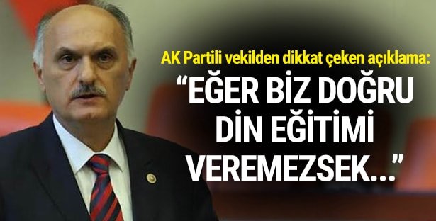 AK Partili milletvekilinden dikkat çeken 'din' açıklaması