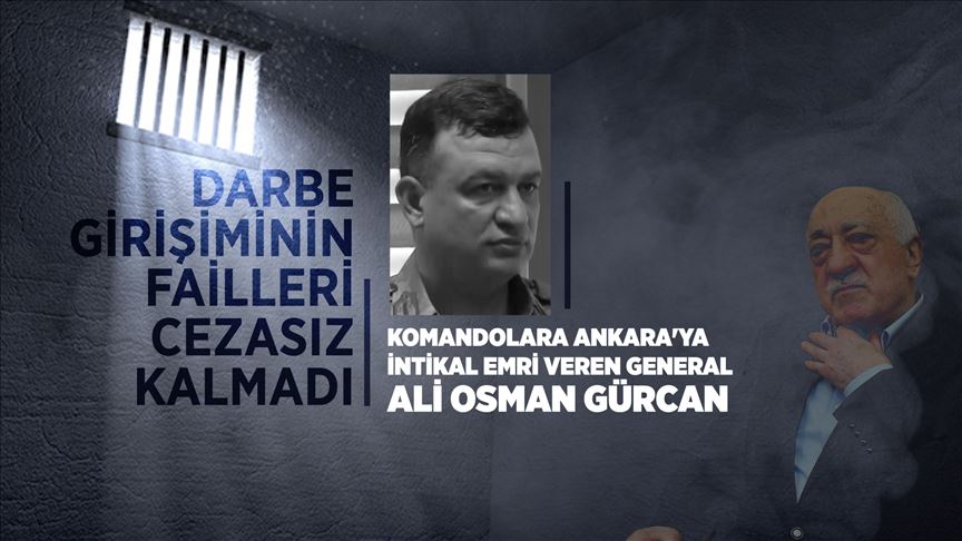 Komandolara Ankara'ya intikal emri veren general Ali Osman Gürcan