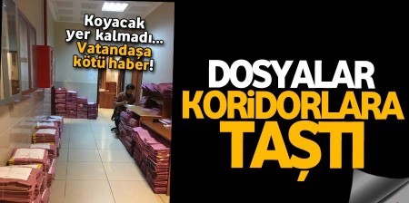 İcra dosyalarını koyacak yer kalmadı