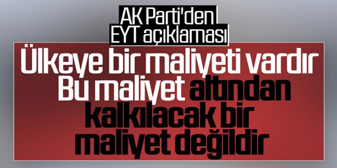 AK Parti’den EYT’lilere kötü haber!