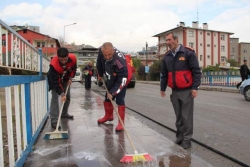 Oltu'da bayram temizliği