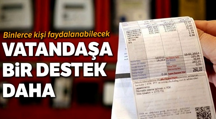 Dar gelirliye ücretsiz elektrik müjdesi